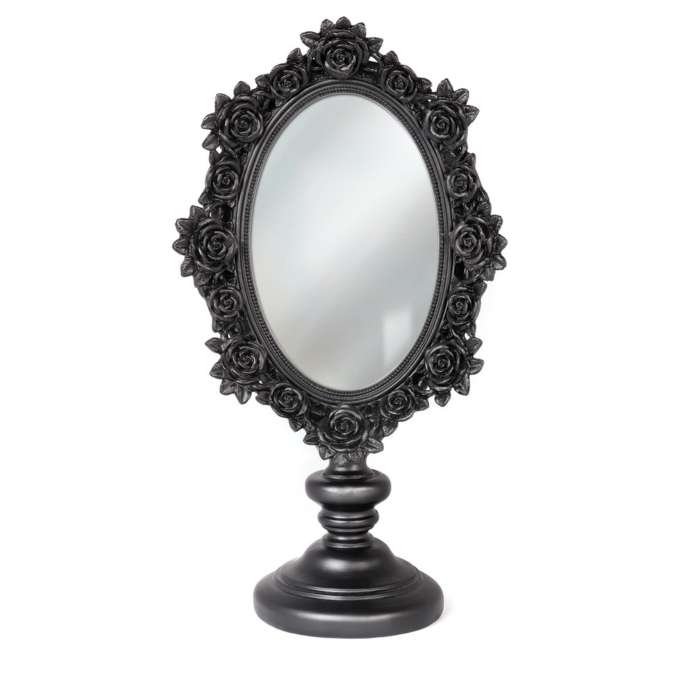 Alchemy - Black Rose Dressing Table Spiegel - Schwarz